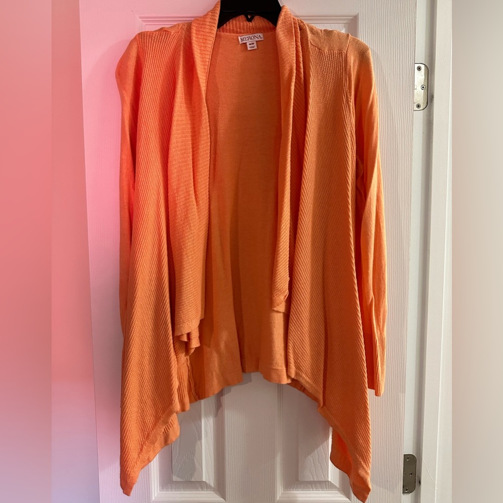 Merona Orange Cardigan
